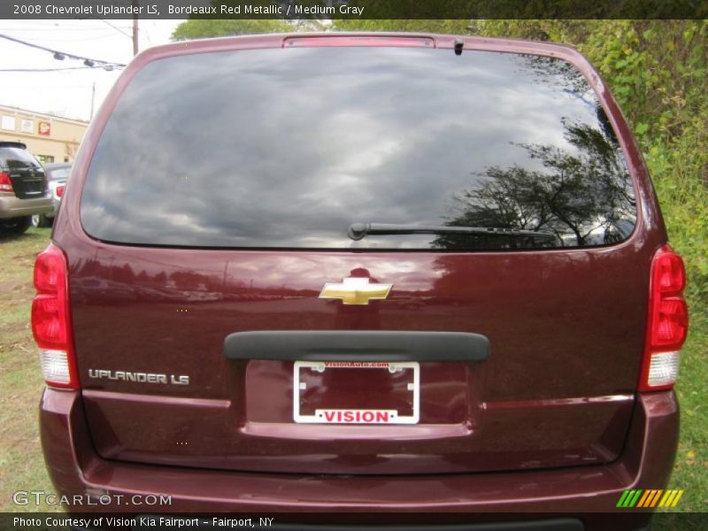 Bordeaux Red Metallic / Medium Gray 2008 Chevrolet Uplander LS