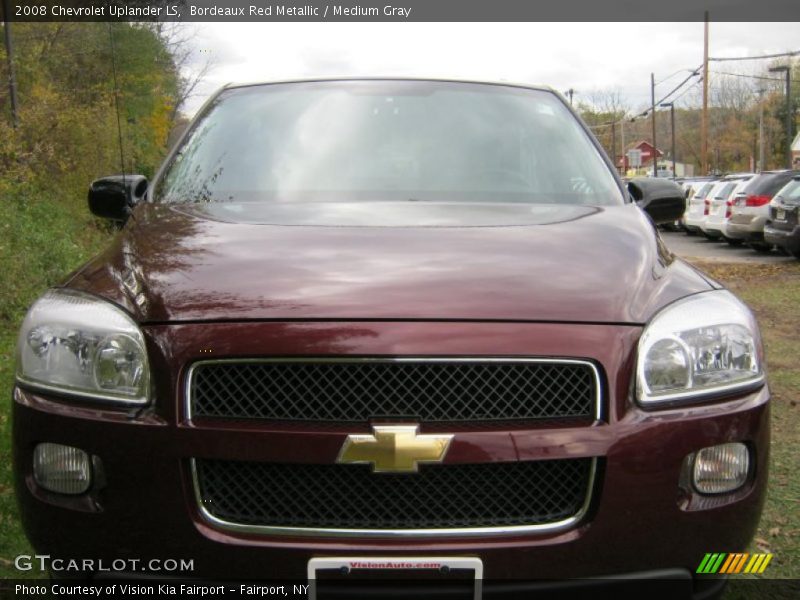 Bordeaux Red Metallic / Medium Gray 2008 Chevrolet Uplander LS
