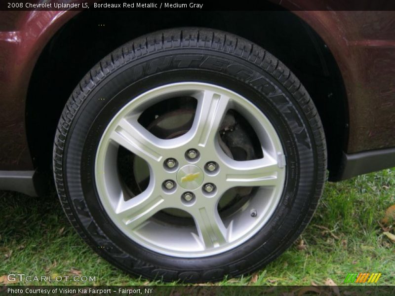 Bordeaux Red Metallic / Medium Gray 2008 Chevrolet Uplander LS