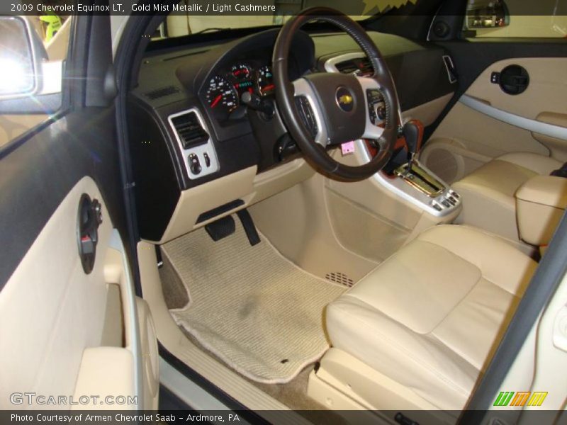 Light Cashmere Interior - 2009 Equinox LT 
