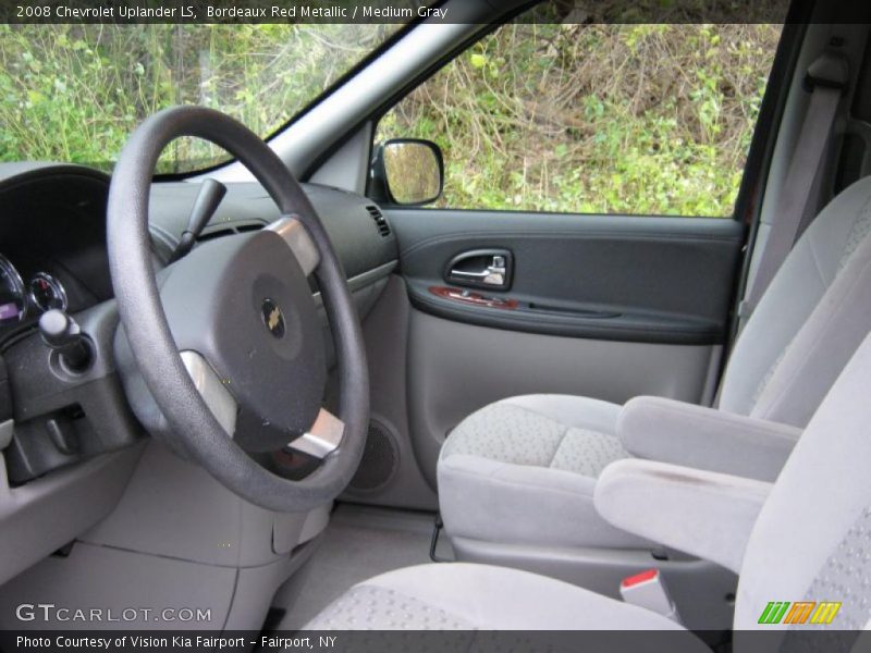 Bordeaux Red Metallic / Medium Gray 2008 Chevrolet Uplander LS
