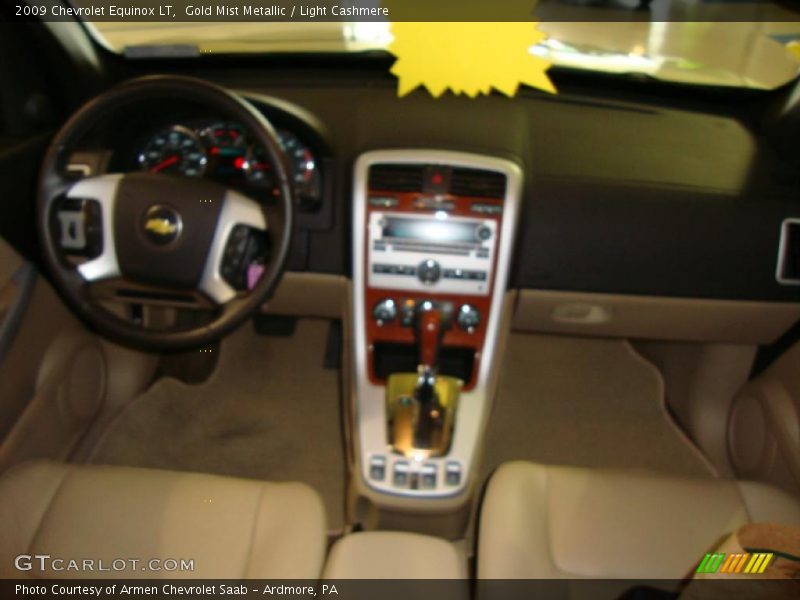 Gold Mist Metallic / Light Cashmere 2009 Chevrolet Equinox LT