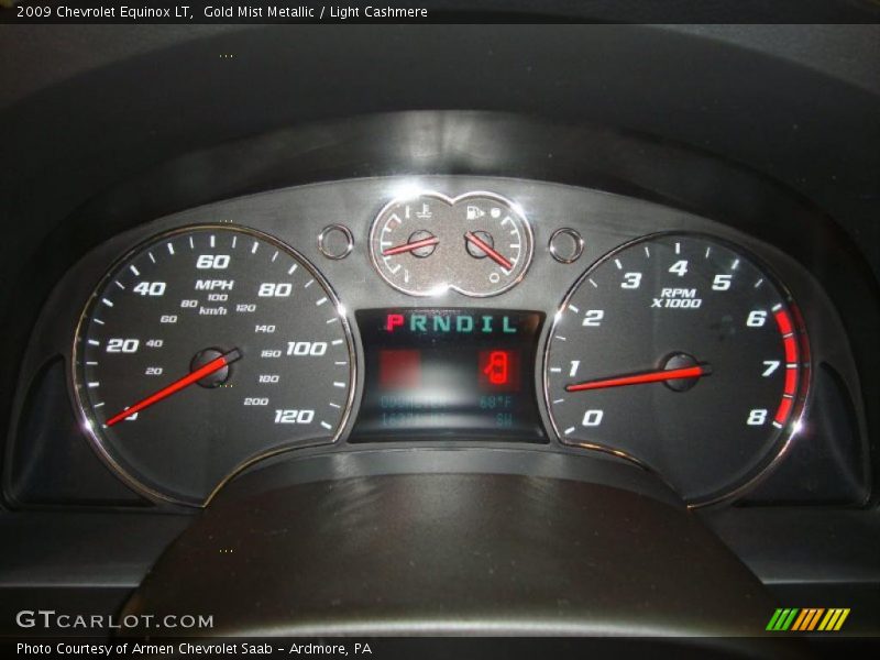  2009 Equinox LT LT Gauges