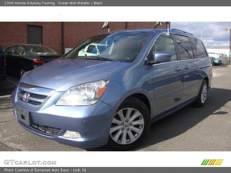Ocean Mist Metallic / Black 2006 Honda Odyssey Touring