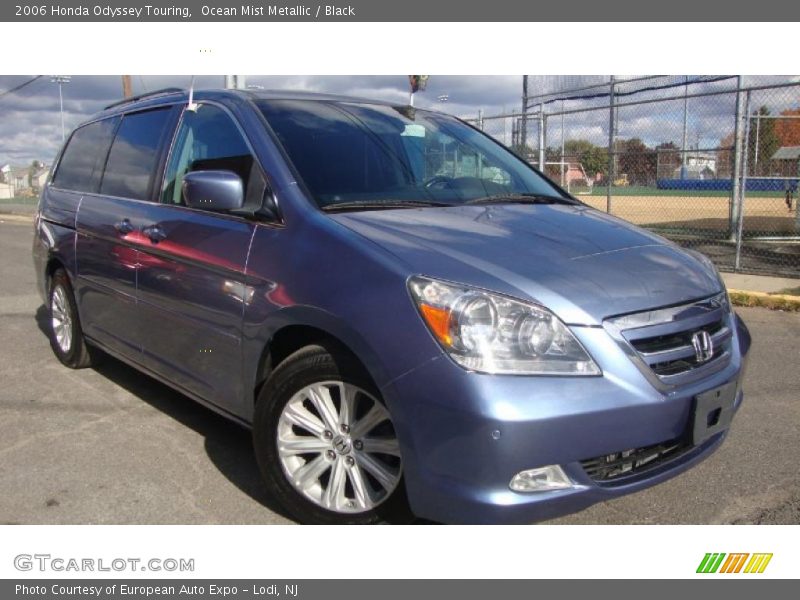 Ocean Mist Metallic / Black 2006 Honda Odyssey Touring
