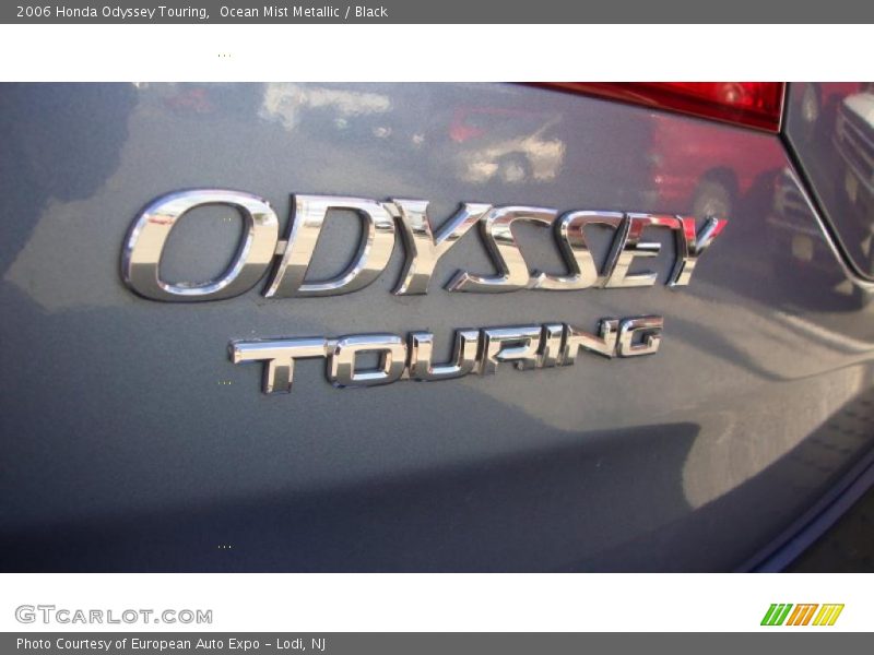Ocean Mist Metallic / Black 2006 Honda Odyssey Touring