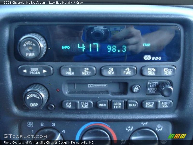 Controls of 2001 Malibu Sedan