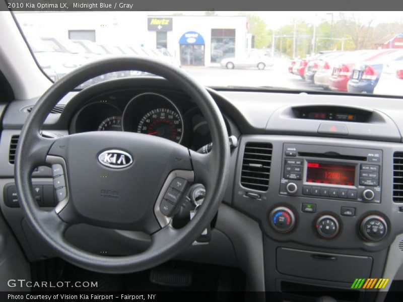 Dashboard of 2010 Optima LX