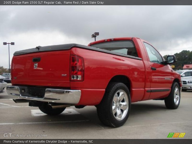 Flame Red / Dark Slate Gray 2005 Dodge Ram 1500 SLT Regular Cab