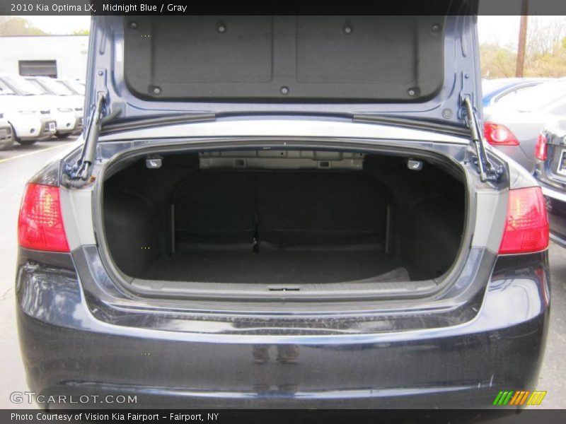  2010 Optima LX Trunk