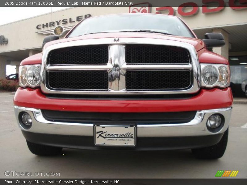 Flame Red / Dark Slate Gray 2005 Dodge Ram 1500 SLT Regular Cab
