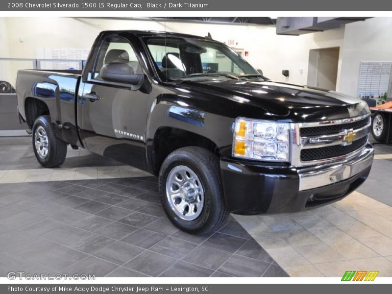 Black / Dark Titanium 2008 Chevrolet Silverado 1500 LS Regular Cab
