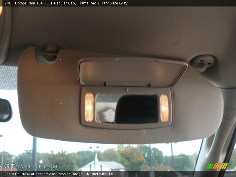 Flame Red / Dark Slate Gray 2005 Dodge Ram 1500 SLT Regular Cab
