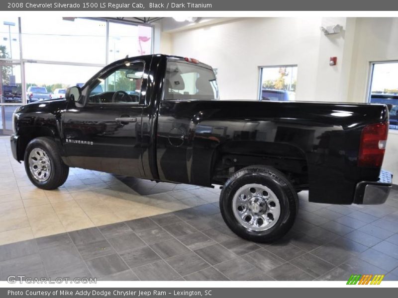 Black / Dark Titanium 2008 Chevrolet Silverado 1500 LS Regular Cab