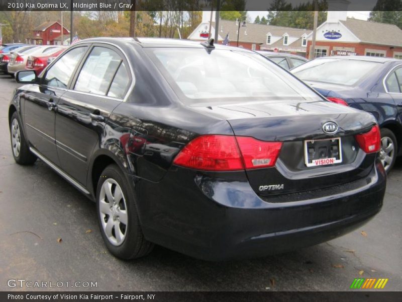 Midnight Blue / Gray 2010 Kia Optima LX
