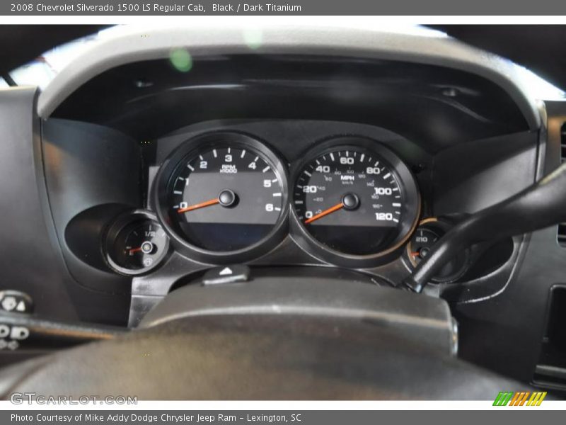 Black / Dark Titanium 2008 Chevrolet Silverado 1500 LS Regular Cab