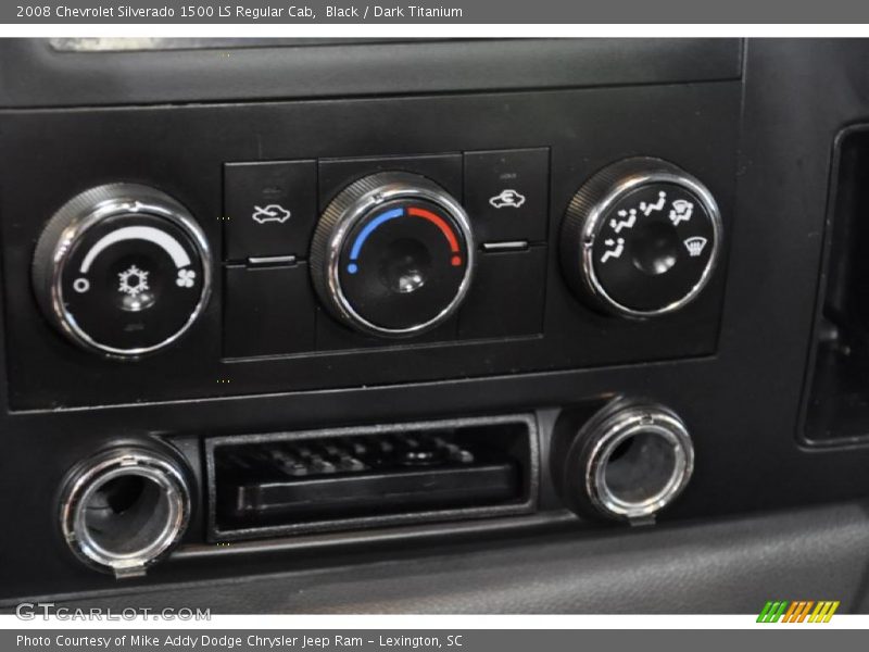 Black / Dark Titanium 2008 Chevrolet Silverado 1500 LS Regular Cab
