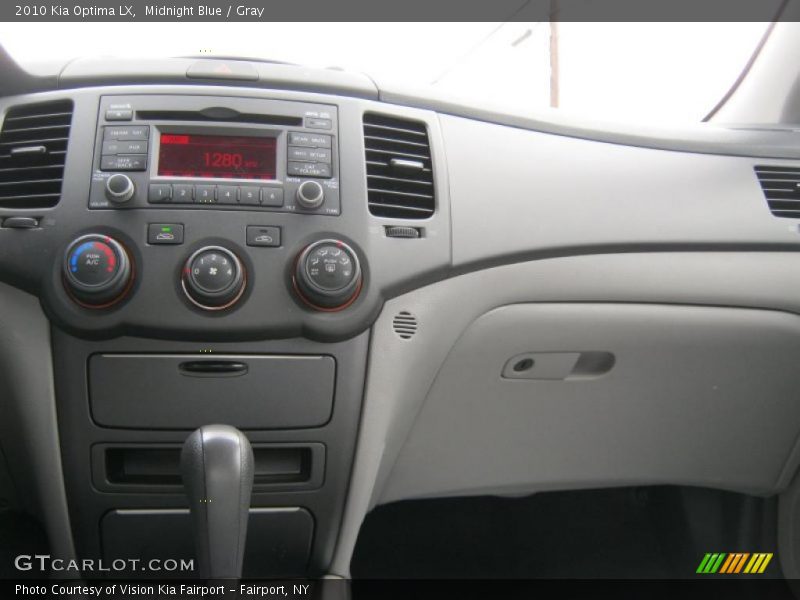 Midnight Blue / Gray 2010 Kia Optima LX
