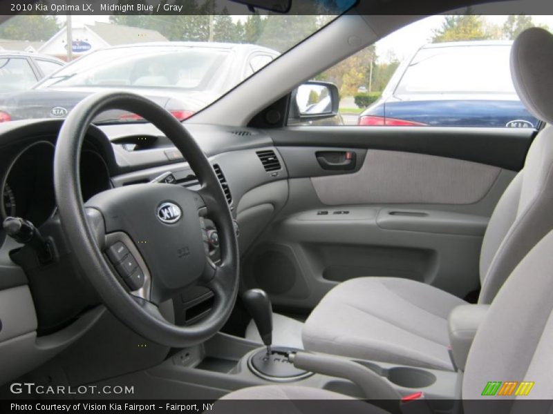 Midnight Blue / Gray 2010 Kia Optima LX