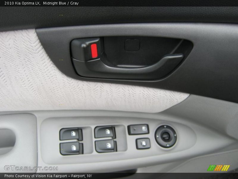 Midnight Blue / Gray 2010 Kia Optima LX