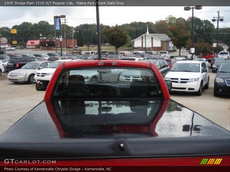 Flame Red / Dark Slate Gray 2005 Dodge Ram 1500 SLT Regular Cab