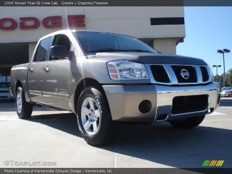 Granite / Graphite/Titanium 2006 Nissan Titan SE Crew Cab