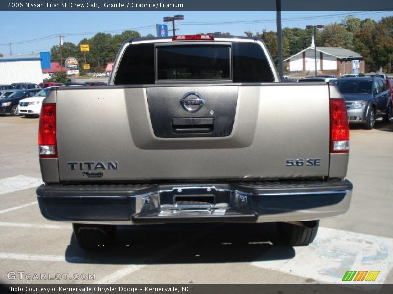 Granite / Graphite/Titanium 2006 Nissan Titan SE Crew Cab