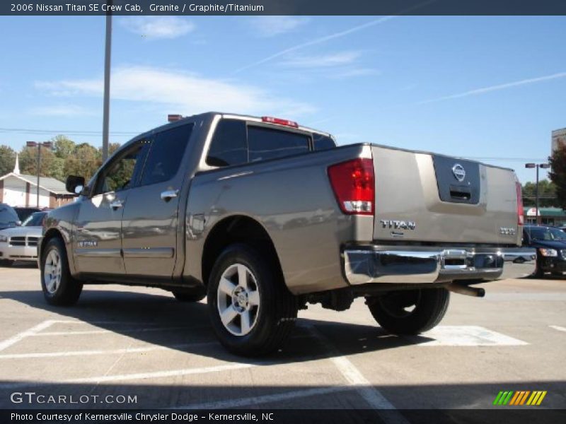 Granite / Graphite/Titanium 2006 Nissan Titan SE Crew Cab