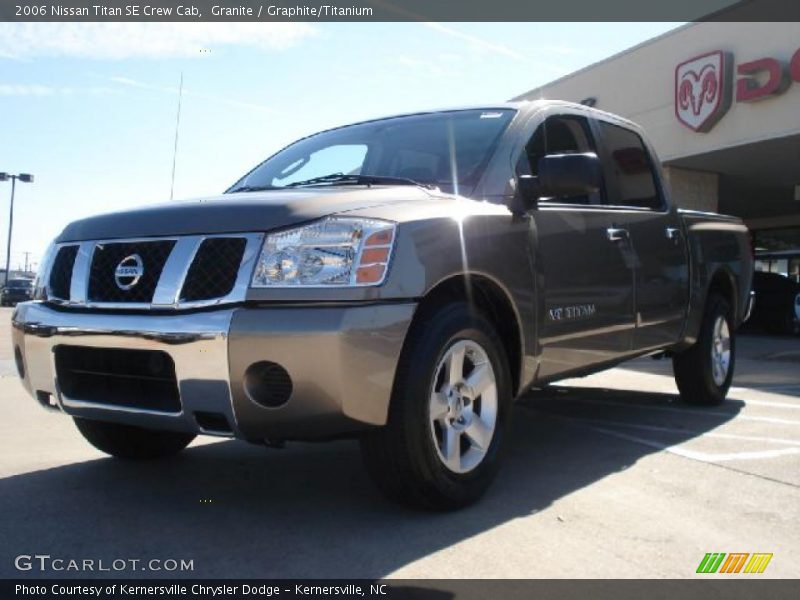 Granite / Graphite/Titanium 2006 Nissan Titan SE Crew Cab