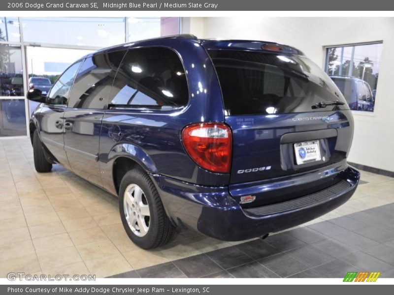 Midnight Blue Pearl / Medium Slate Gray 2006 Dodge Grand Caravan SE