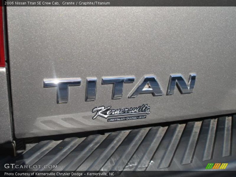 Granite / Graphite/Titanium 2006 Nissan Titan SE Crew Cab