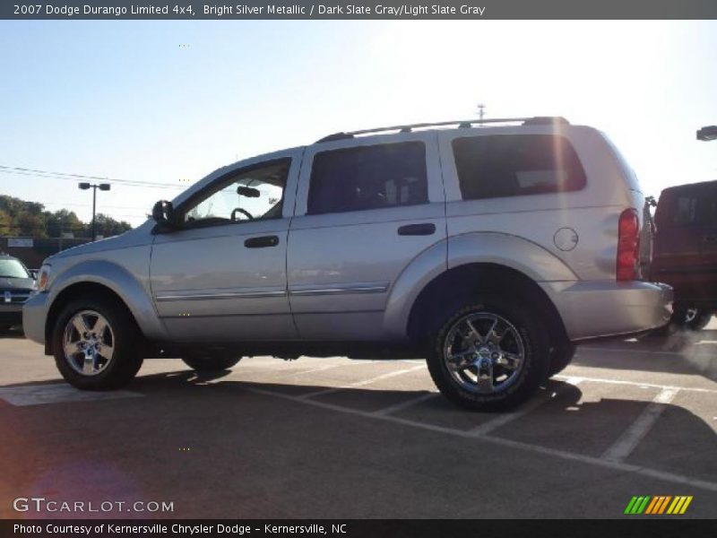 Bright Silver Metallic / Dark Slate Gray/Light Slate Gray 2007 Dodge Durango Limited 4x4