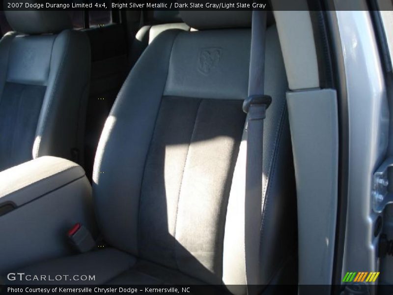 Bright Silver Metallic / Dark Slate Gray/Light Slate Gray 2007 Dodge Durango Limited 4x4