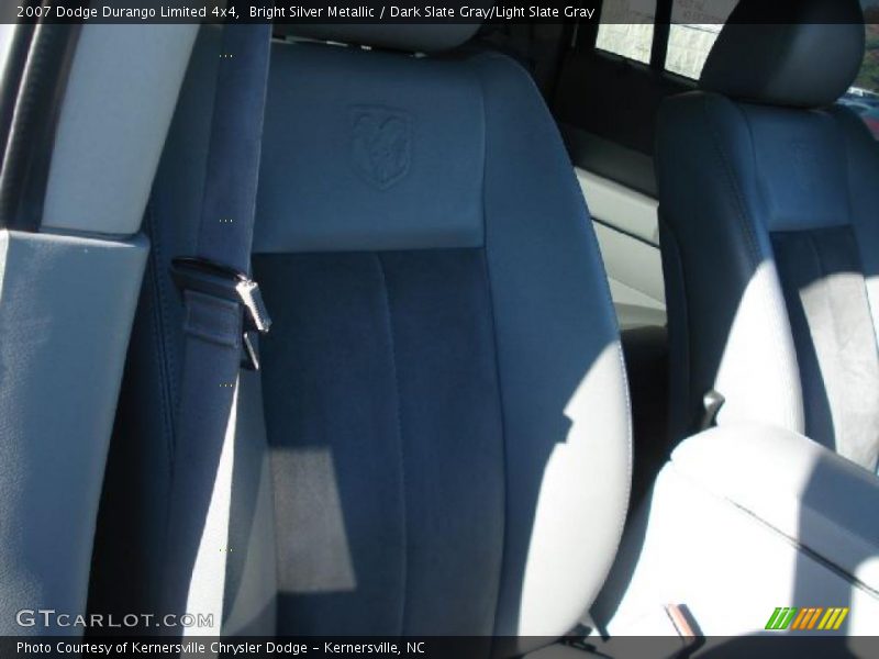 Bright Silver Metallic / Dark Slate Gray/Light Slate Gray 2007 Dodge Durango Limited 4x4