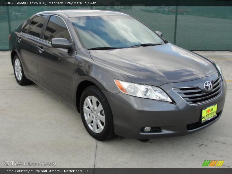 Magnetic Gray Metallic / Ash 2007 Toyota Camry XLE