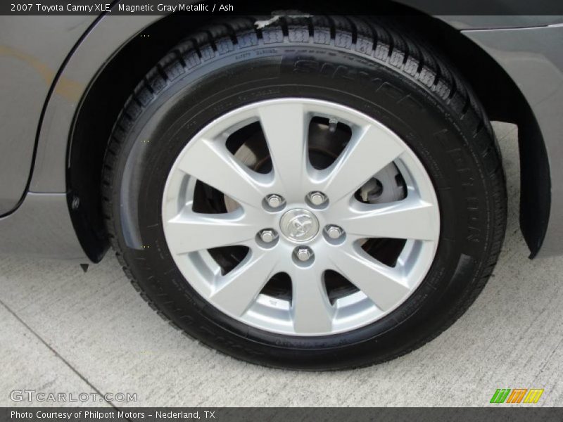 Magnetic Gray Metallic / Ash 2007 Toyota Camry XLE