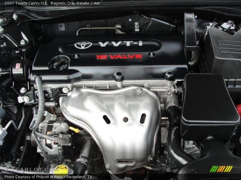 Magnetic Gray Metallic / Ash 2007 Toyota Camry XLE