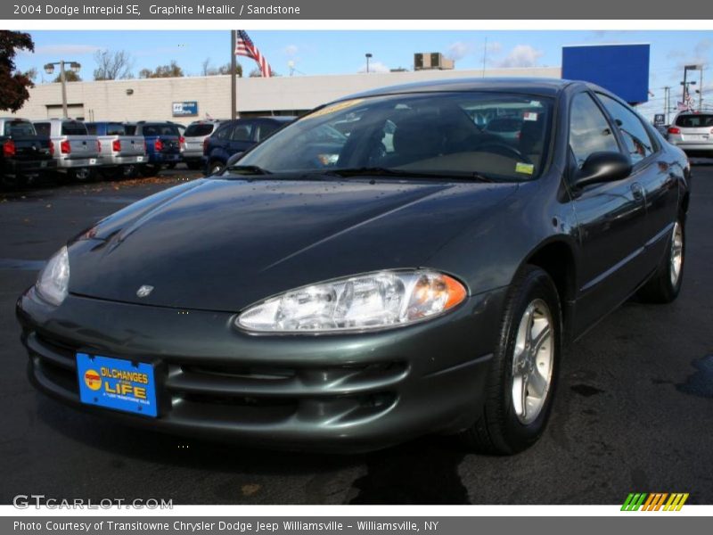 Graphite Metallic / Sandstone 2004 Dodge Intrepid SE