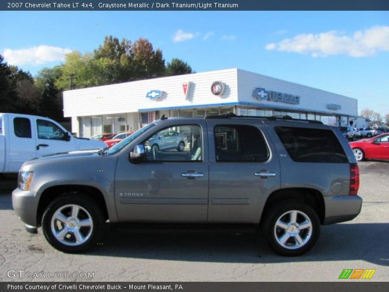 Graystone Metallic / Dark Titanium/Light Titanium 2007 Chevrolet Tahoe LT 4x4
