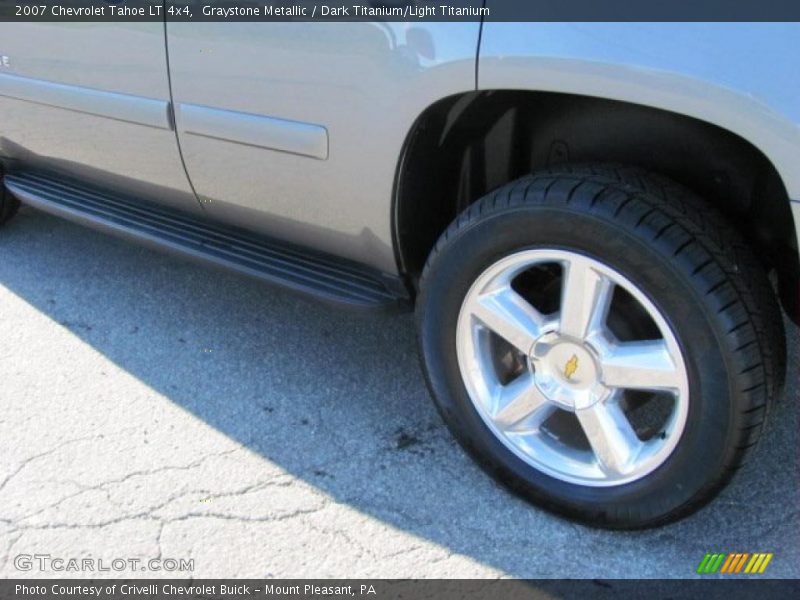 Graystone Metallic / Dark Titanium/Light Titanium 2007 Chevrolet Tahoe LT 4x4