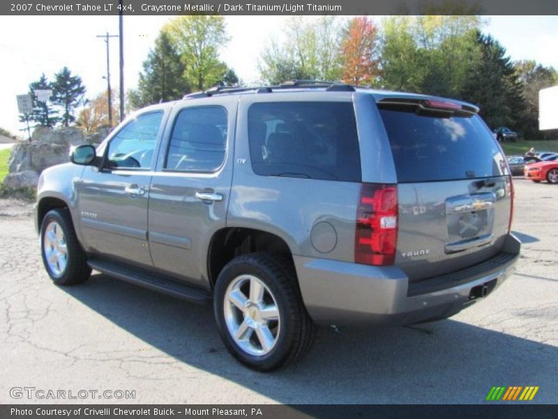 Graystone Metallic / Dark Titanium/Light Titanium 2007 Chevrolet Tahoe LT 4x4