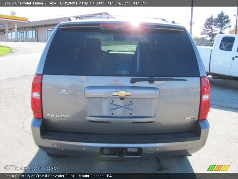 Graystone Metallic / Dark Titanium/Light Titanium 2007 Chevrolet Tahoe LT 4x4