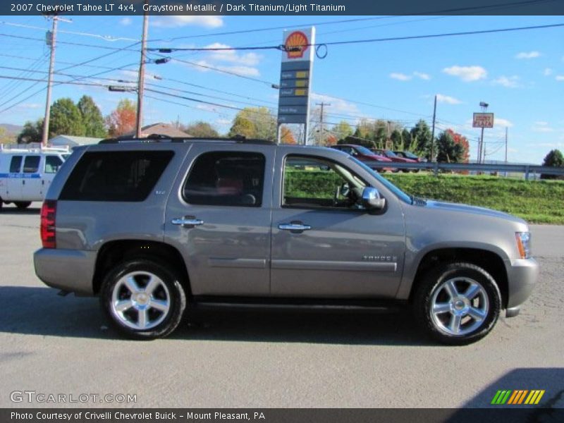 Graystone Metallic / Dark Titanium/Light Titanium 2007 Chevrolet Tahoe LT 4x4