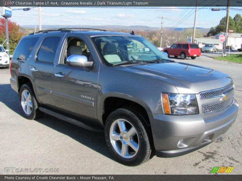 Graystone Metallic / Dark Titanium/Light Titanium 2007 Chevrolet Tahoe LT 4x4
