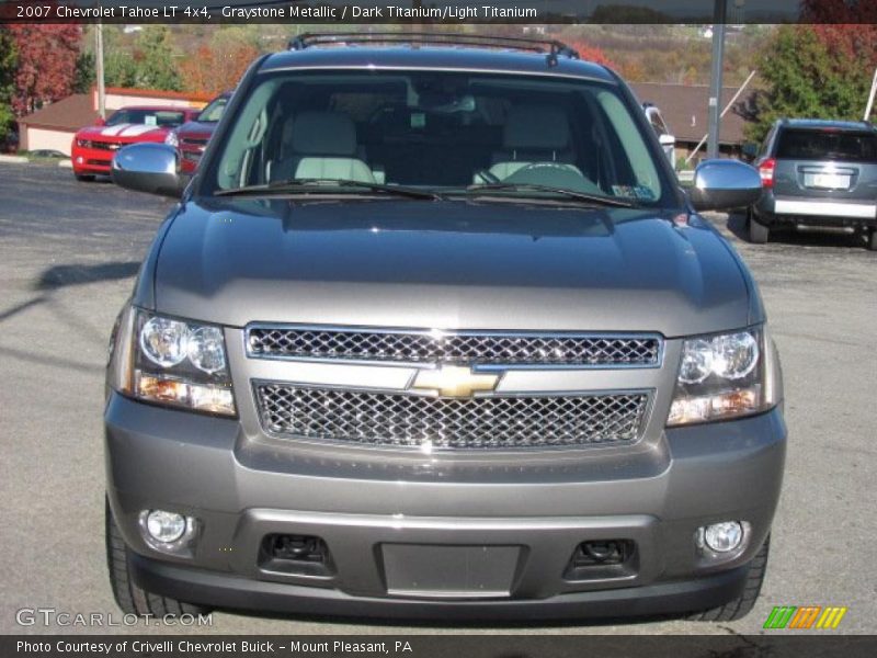 Graystone Metallic / Dark Titanium/Light Titanium 2007 Chevrolet Tahoe LT 4x4