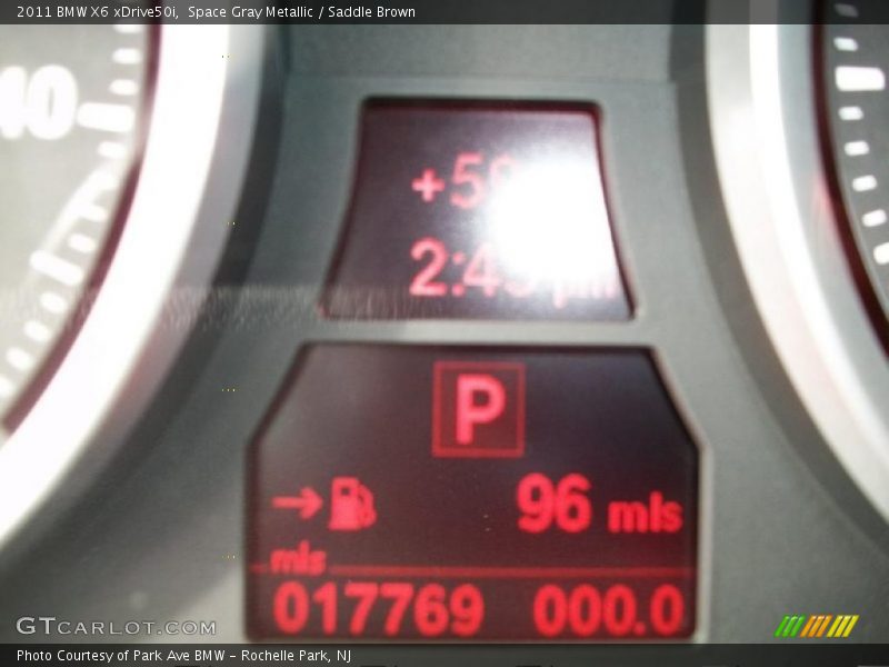 Space Gray Metallic / Saddle Brown 2011 BMW X6 xDrive50i