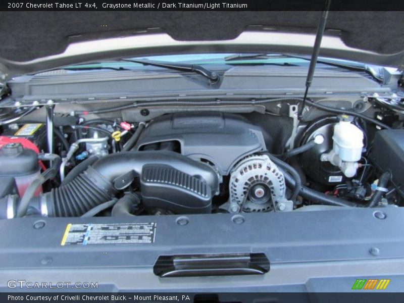 Graystone Metallic / Dark Titanium/Light Titanium 2007 Chevrolet Tahoe LT 4x4