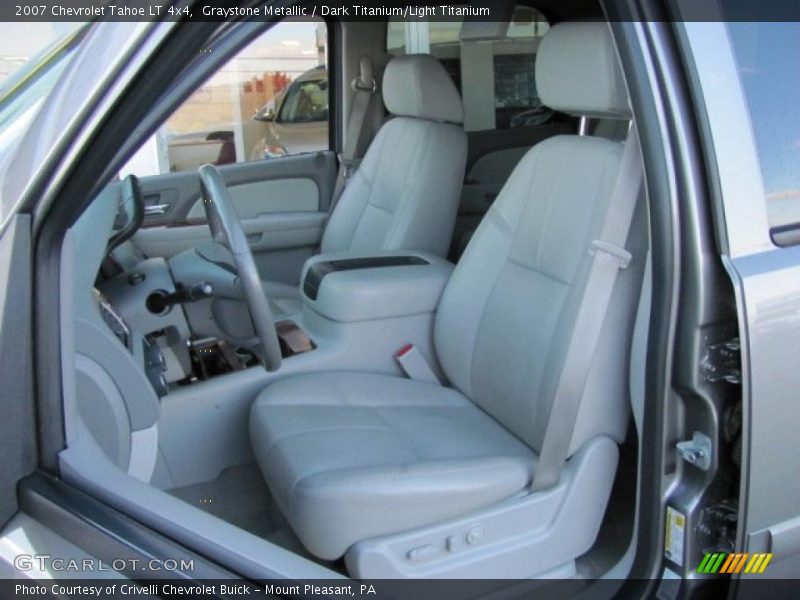 Graystone Metallic / Dark Titanium/Light Titanium 2007 Chevrolet Tahoe LT 4x4
