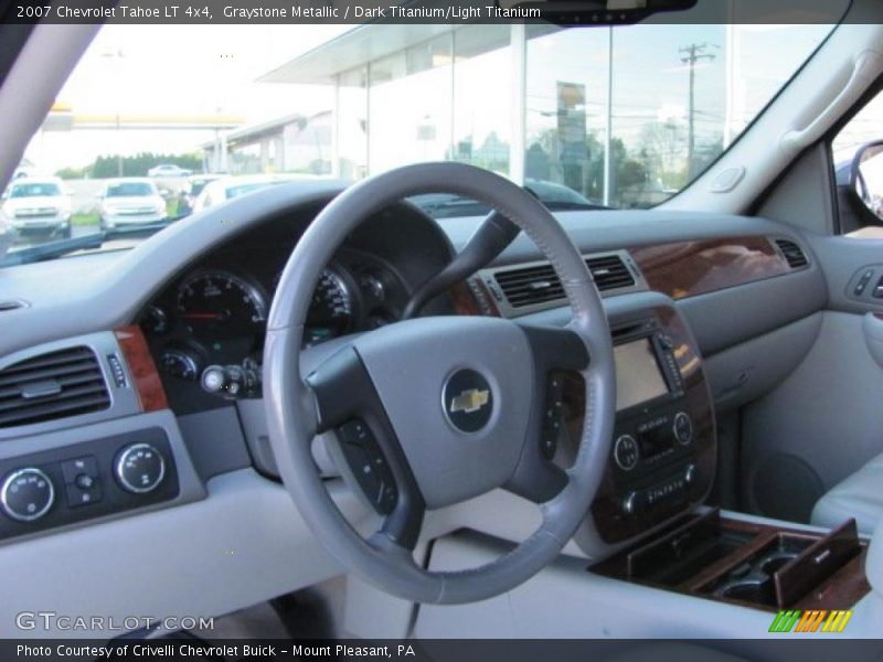 Graystone Metallic / Dark Titanium/Light Titanium 2007 Chevrolet Tahoe LT 4x4
