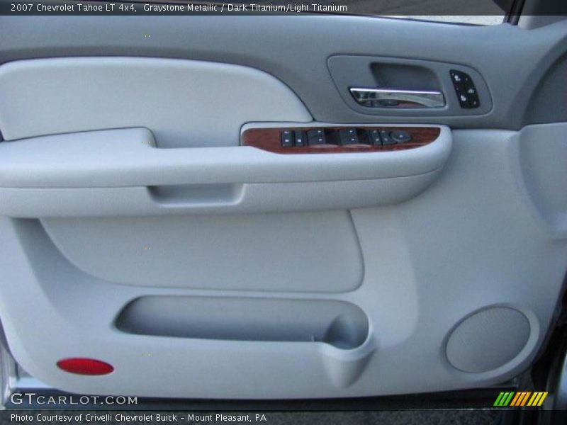 Graystone Metallic / Dark Titanium/Light Titanium 2007 Chevrolet Tahoe LT 4x4